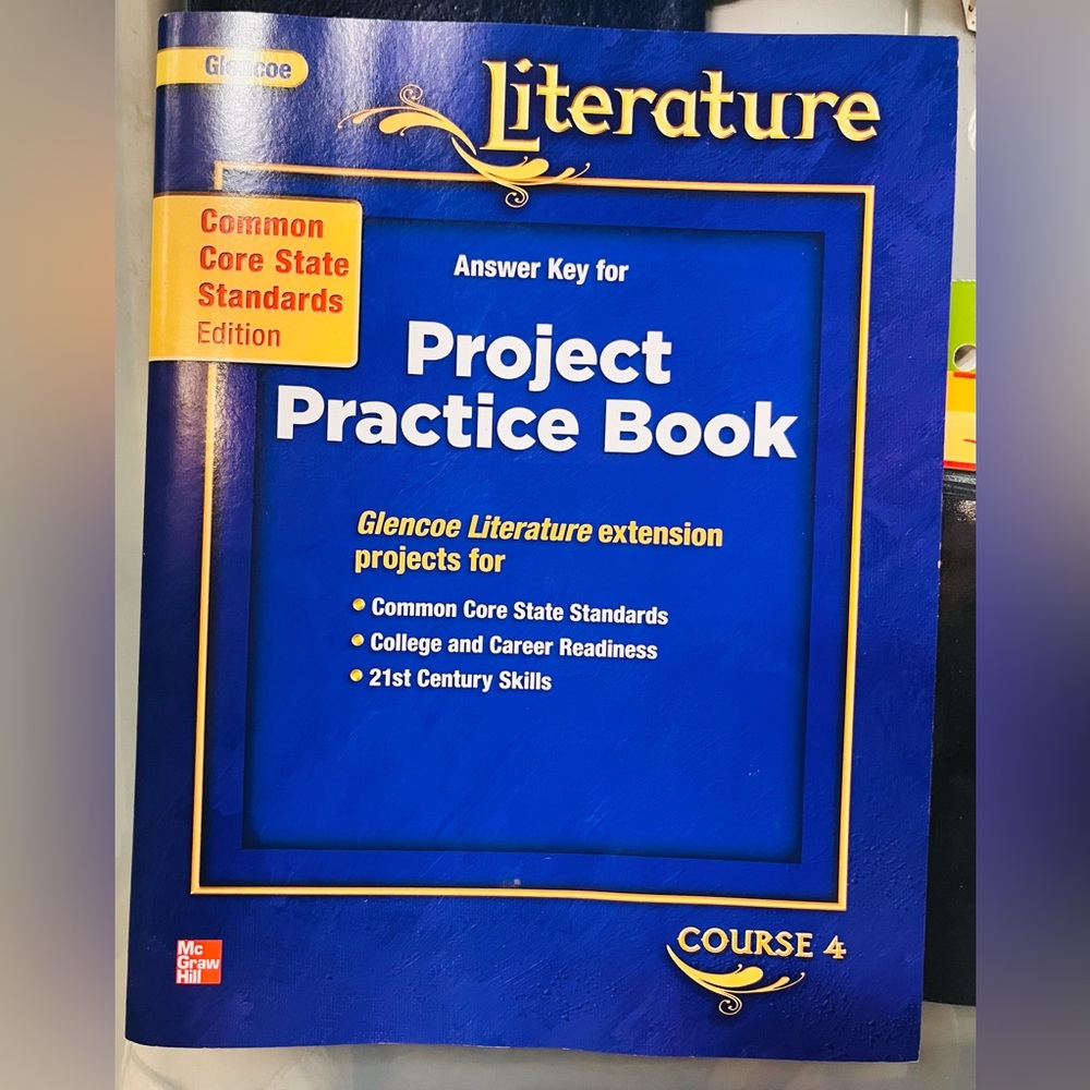 Literature Project Practice Book - NEW BUNDLE ITEM ONLY